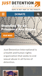 Mobile Screenshot of justdetention.org